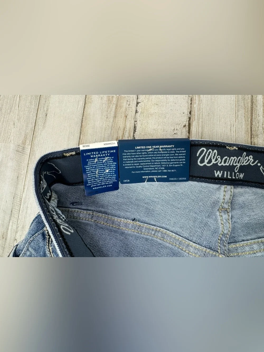 Wrangler Willow Womens Ultimate Riding Western Jeans 28x36 NWT